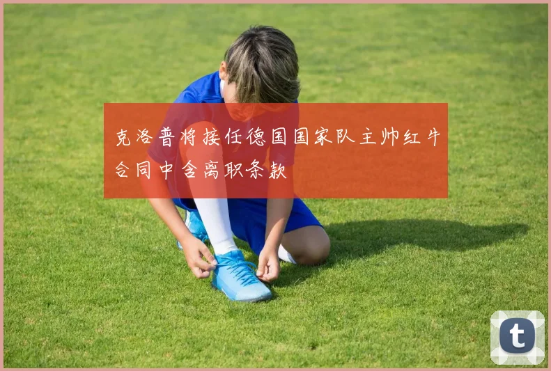 克洛普将接任德国国家队主帅红牛合同中含离职条款